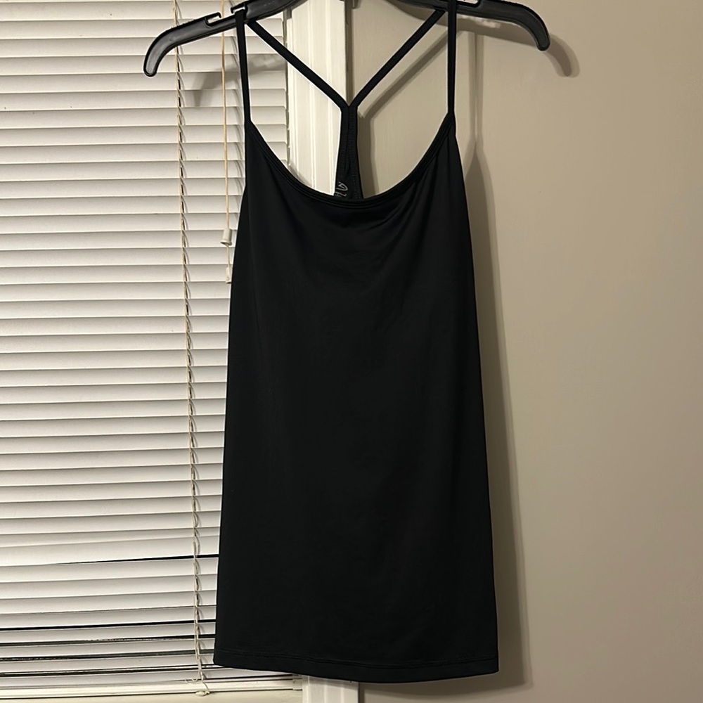 Black Strappy Tank Top